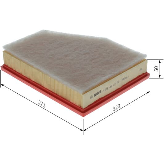 f026400713 Bosch Повітряний фільтр