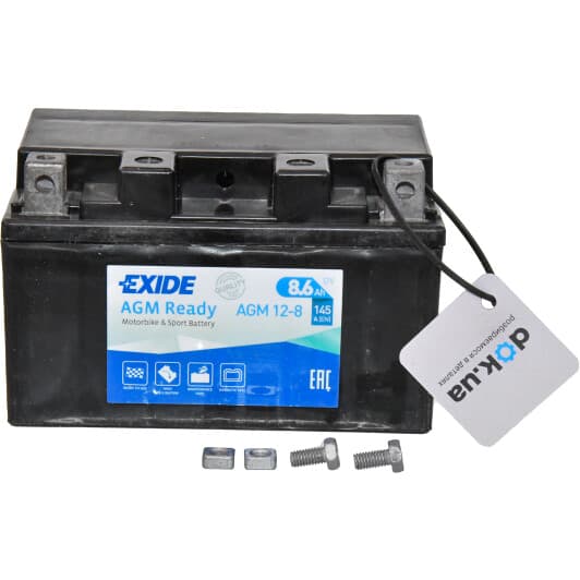 Аккумулятор Exide 6 CT-8,6-L AGM AGM12-8