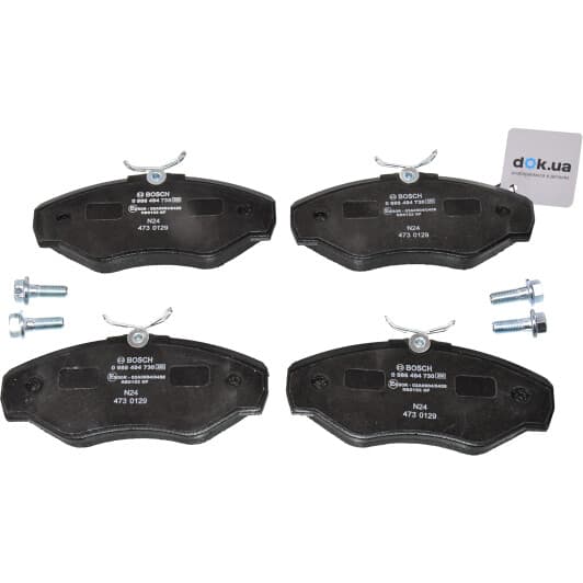 0986494730 Bosch Гальмівні колодки