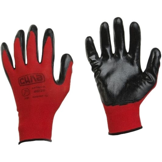 Рукавички робочі Сила червоні