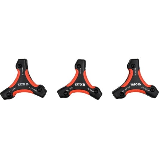 Набор ключей Yato YT-05644 1,5-6 мм, 5/64"-1/4", T9-T40 26 шт