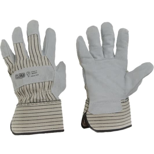 Краги Сила замшевые белые