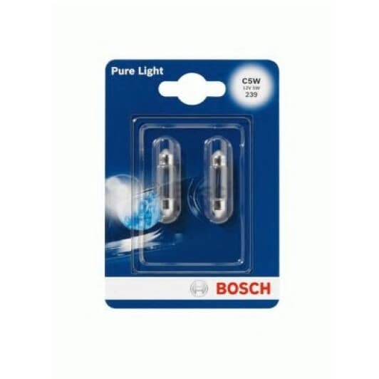Автолампа Bosch Pure Light C5W SV8,5-8 5 W прозора 1987301004