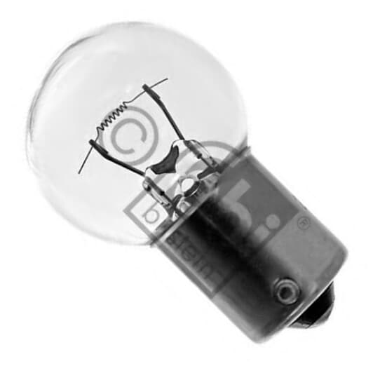 Автолампа Febi P18W BA15s 18 W прозрачная 06851
