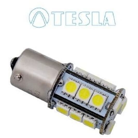 Автолампа Tesla Longer LIFE CANbus P21W BA15s b92101