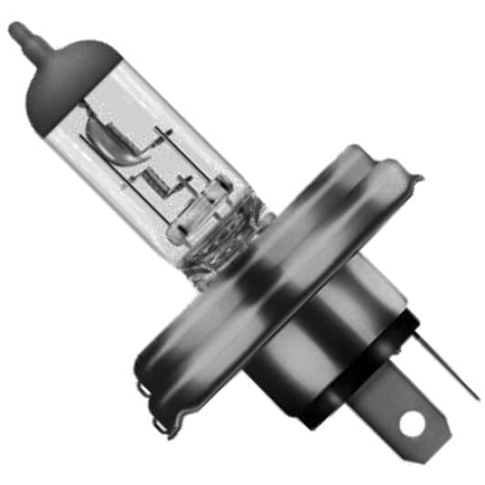 Автолампа Дорожная Карта H4 P45t 100 W прозрачная DKH412V10090WP45