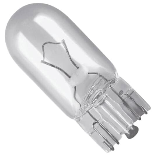 Автолампа Osram W2W W2,1x9,5d 2,6 W прозора 2840