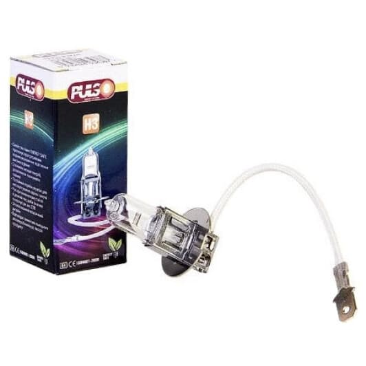Автолампа Pulso H3 PK22s 70 W прозрачная LP-32470