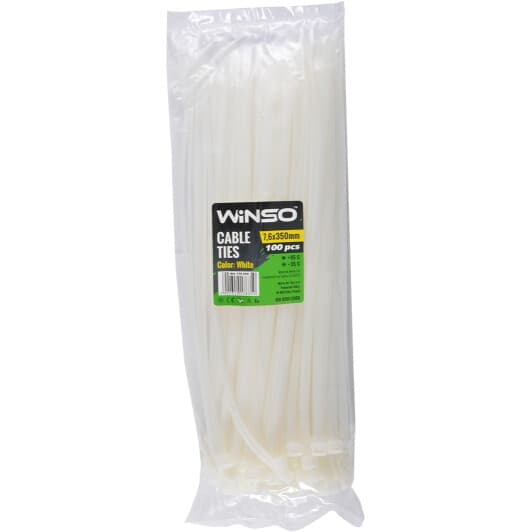 Стяжка Winso 176350 350 мм 7,6 мм 100 шт