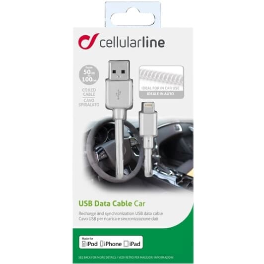 Кабель CellularLine USBDATACOIMFIIPH5 USB - Apple Lightning 1 м
