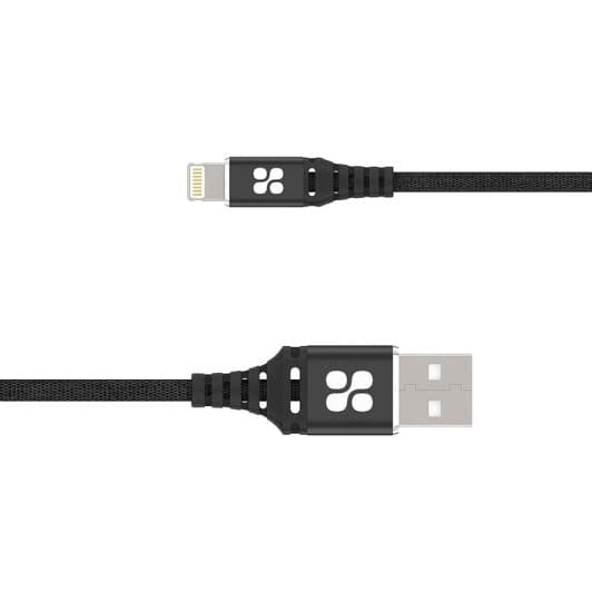 Кабель Promate NERVELINK-I-BLACK USB - Apple Lightning 1,2 м