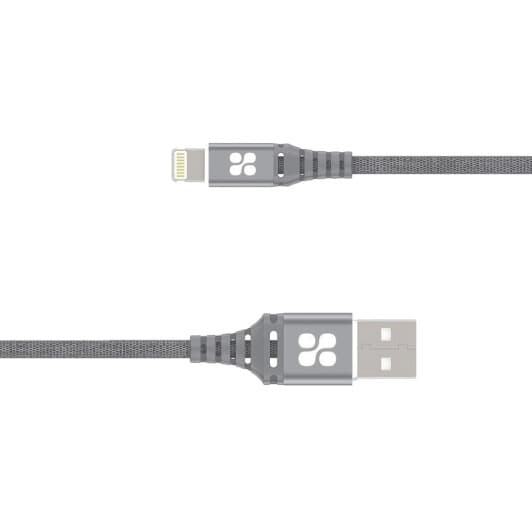Кабель Promate NERVELINK-I-GREY USB - Apple Lightning 1,2 м