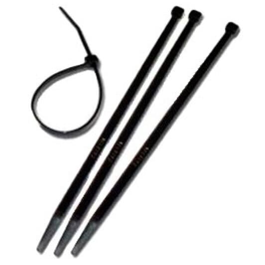 Стяжка LSA LA72X300B 300 мм 7,2 мм 100 шт