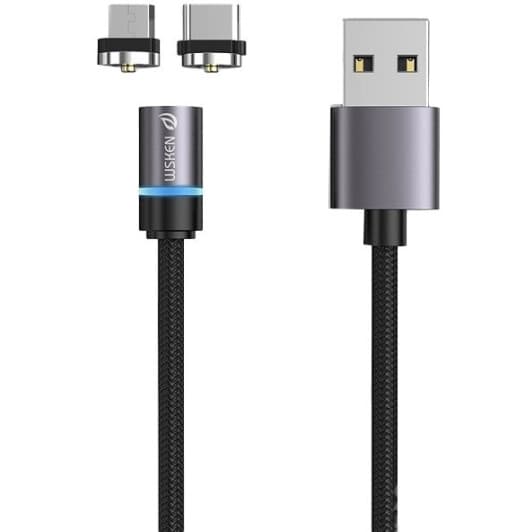 Кабель Xiaomi WSKEN Soldier S1 3022620 USB - Micro USB - USB type-C 1,2 м