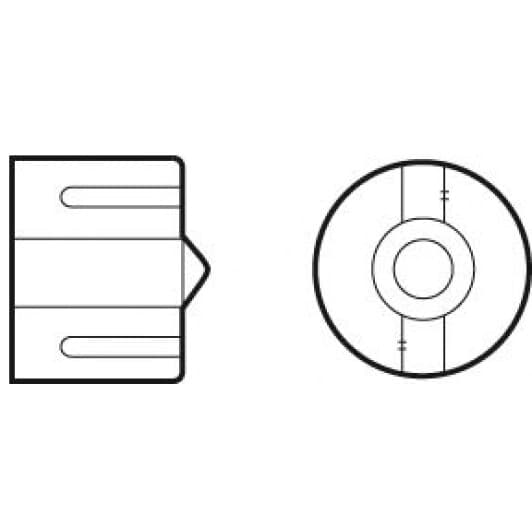 Автолампа Valeo Essential W3W W2,1x9,5d 3 W прозора 032209