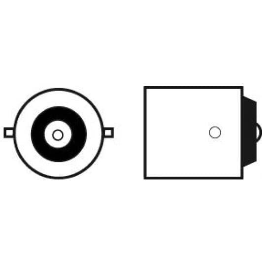 Автолампа Valeo Essential R5W BA15s 5 W прозора 032219