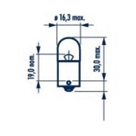 Автолампа Narva Standard RY10W BAU15s 10 W помаранчева 17317