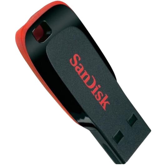 Флешка SanDisk Cruzer Blade 128 ГБ