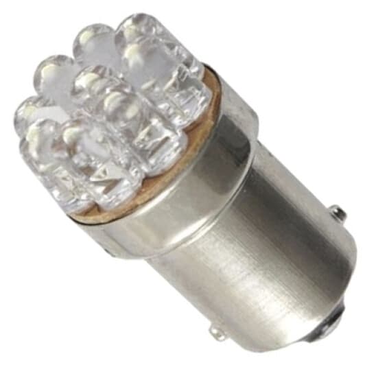 Автолампа Solar G18,5 BA15s прозрачная LF172P