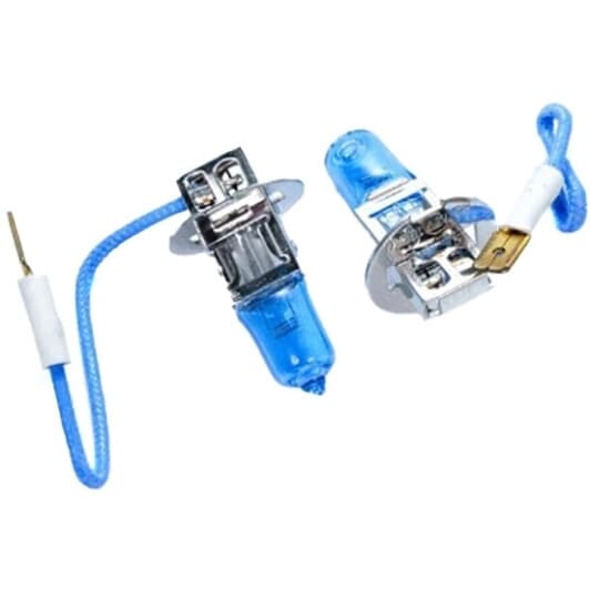 Автолампа Lucas H3 PK22s 100 W темно-блакитна LLX483BLX2