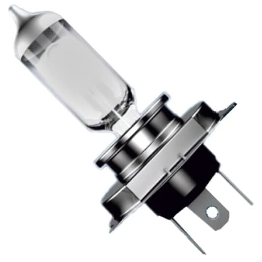 Автолампа Elta Automotive Vision Pro 50 H4 P43t 60 W прозора EB3472TR