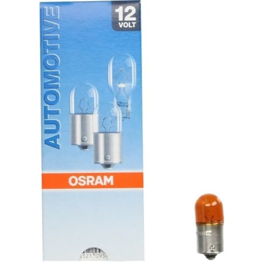 Автолампа Osram Original RY10W BAU15s 10 W оранжевая 5009-K10SZT