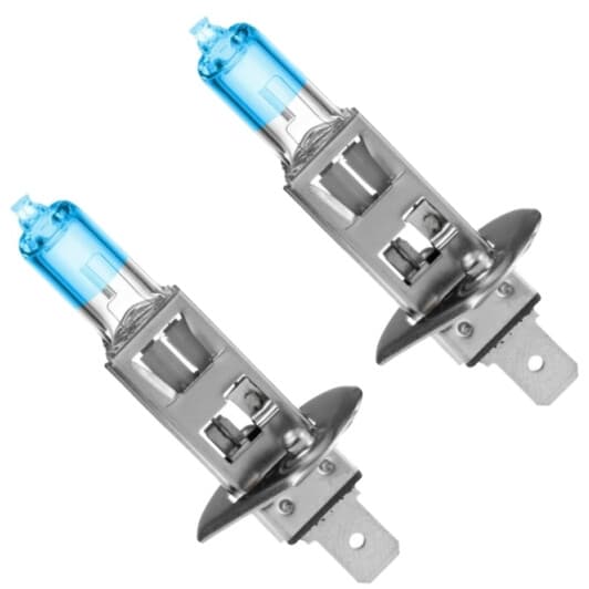 Автолампа Tungsram Megalight Ultra +120 H1 P14,5s 55 W прозоро-блакитна 50310NU2PL