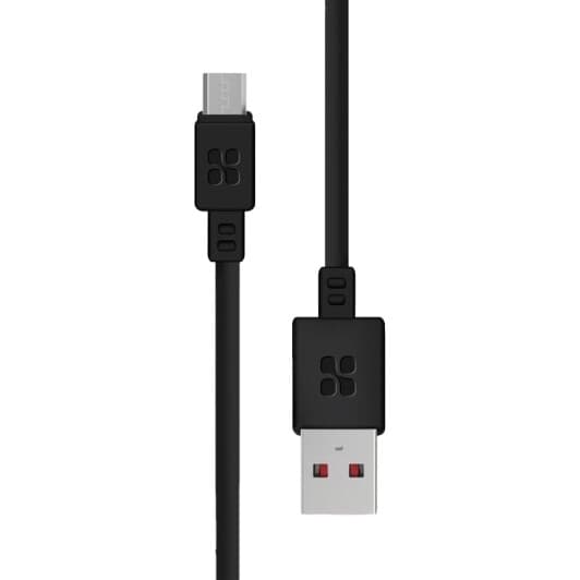 Кабель Promate MICROCORD-1-BLACK USB - Micro USB 1,2 м