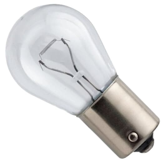 Автолампа Philips P21W BA15s 21 W прозрачная 13498