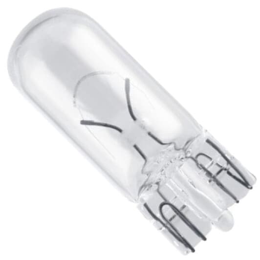 Автолампа Philips W5W W2,1x9,5d 5 W прозора 13961