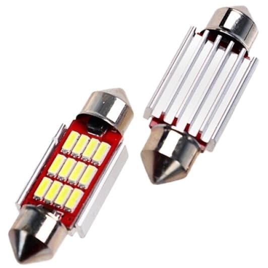 Автолампа Pulso C10W SV8,5-8 SJ-12SMD-4014-36MM