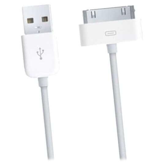 Кабель PowerPlant DV00DV4032 USB - Apple (широкий) 1 м
