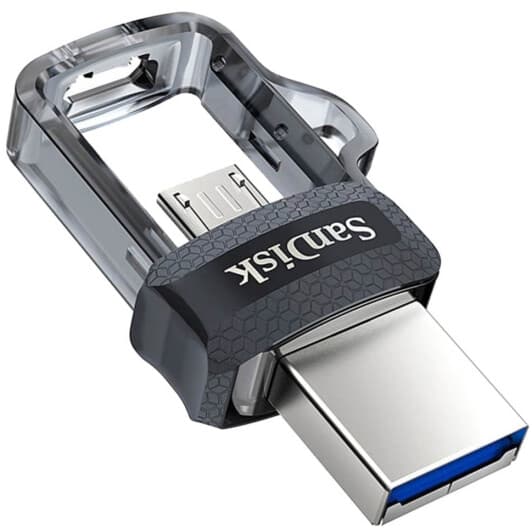 Флешка SanDisk Ultra Dual Drive 128 ГБ