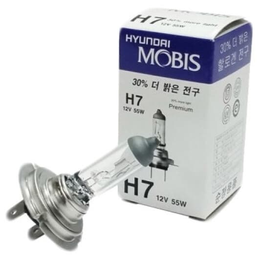 Автолампа Mobis H7 55 W прозрачная 1864755007