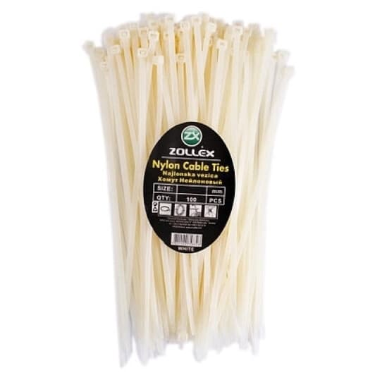 Стяжка Zollex 2838224 450 мм 4,8 мм 100 шт