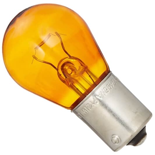 Автолампа Nissan PY21W BAU15s 21 W оранжевая 2627189919