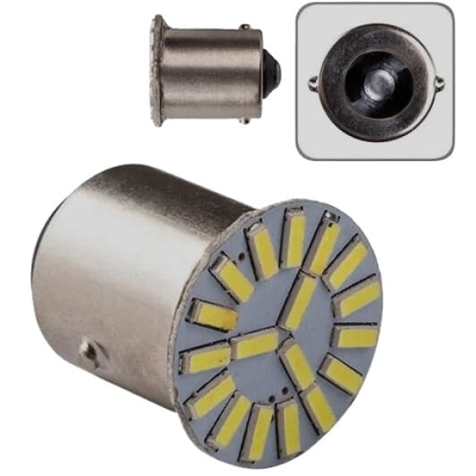 Автолампа Pulso P21W BA15s 1,2 W LP-181256