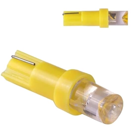 Автолампа Pulso T5 0,5 W желтая LP-120325