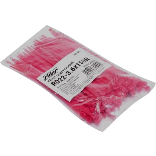 Стяжка Rider RD2236150R 150 мм 3,6 мм 100 шт
