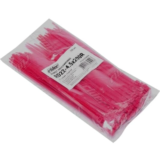 Стяжка Rider RD2245200R 200 мм 4,5 мм 100 шт