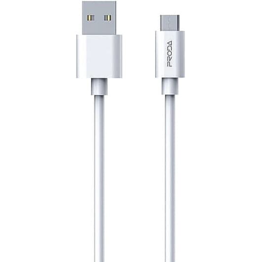 Кабель Proda PD-B72M-WHT USB - Micro USB 1 м