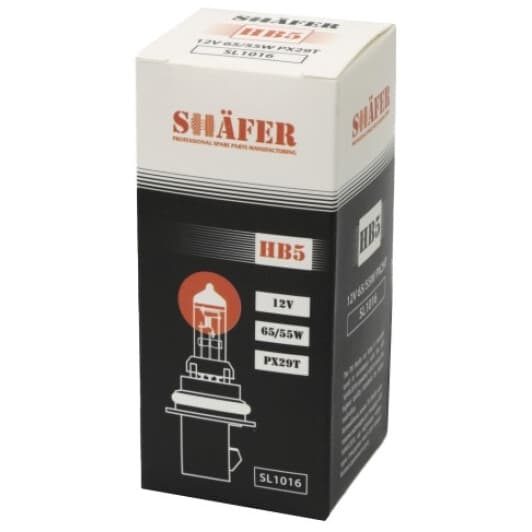 Автолампа Shafer HB5 PX29T 65 W прозора SL1016