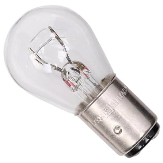 Автолампа Narva P21/5W BAY15d 21,5 W прозрачная 179163000