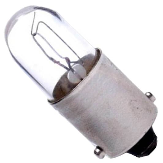 Автолампа AG-Autoparts T2W BA9s 2 W прозора AG40063