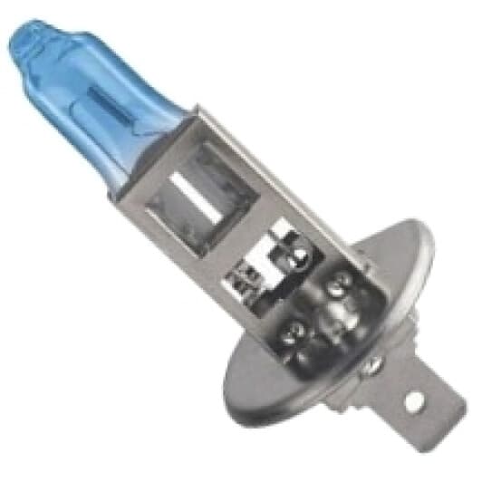 Автолампа Philips WhiteVision Ultra H1 P14,5s 55 W светло-голубая 12258WHUSM