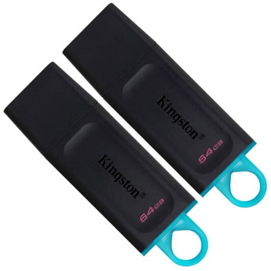 Флешка Kingston DataTraveler Exodia (2 шт) 64 ГБ