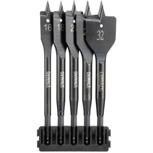 Набір свердл DeWALT перових по дереву Extreme Impact DT70834 16-32 мм 5 шт.