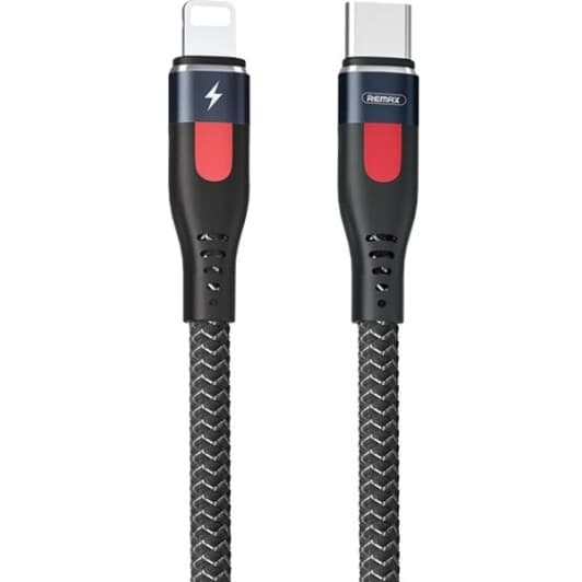 Кабель Remax Lesu Pro Aluminum RC-188I Apple Lightning - type-C 1 м