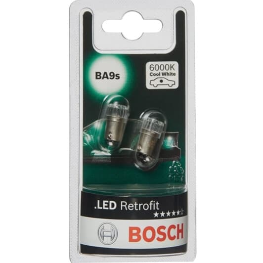 Автолампа Bosch Retrofit LED T4W BA9s 1 W 1987301513