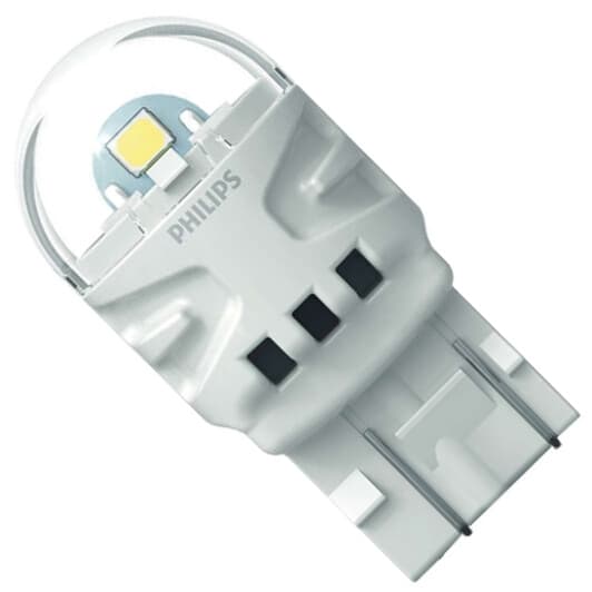 Автолампа Philips Ultinon Pro3100 W21W W3x16d 2,2 W белая 11065CU31B2